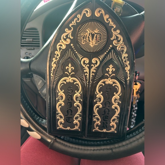 Kat Von D Saint Sinner Eyeshadow Palette ink tattoo PRELOVED goth punk $200